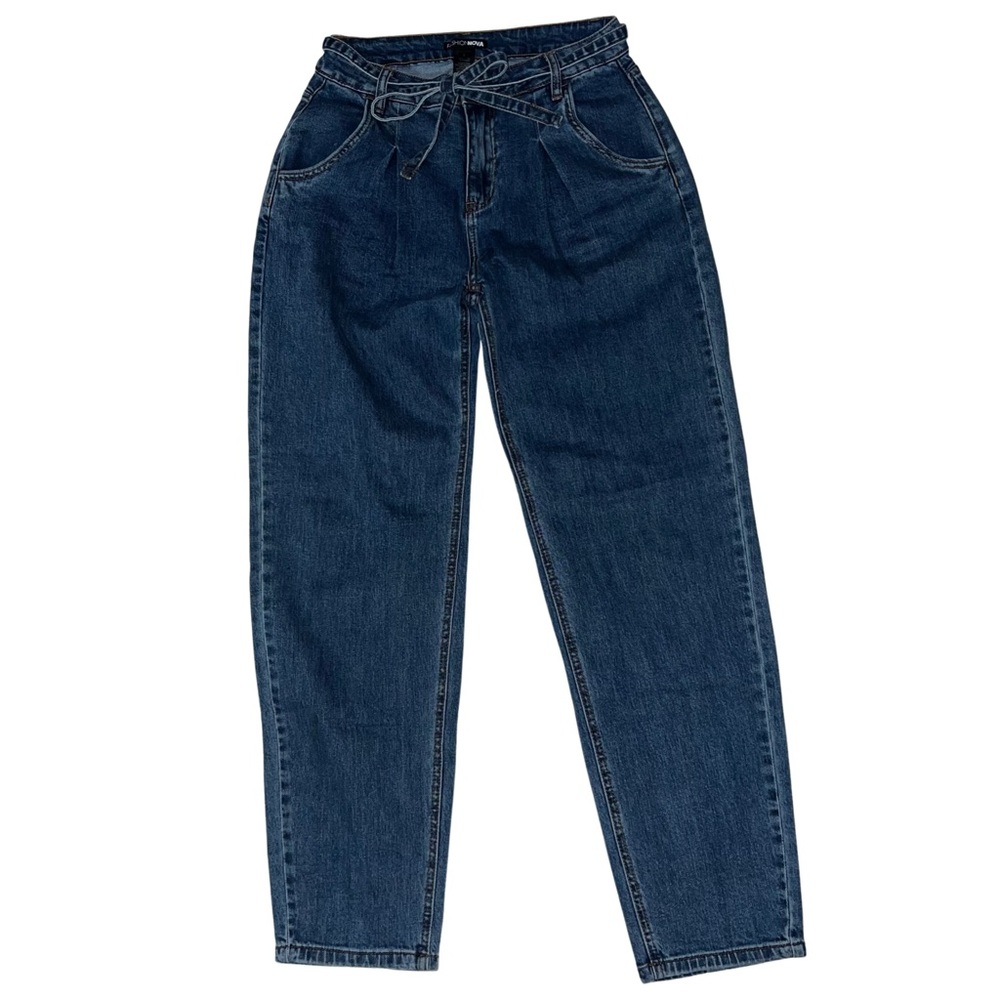 FASHION NOVA | MEDIUM WASH JEANS | MOM JEANS FIT | SIZE 5